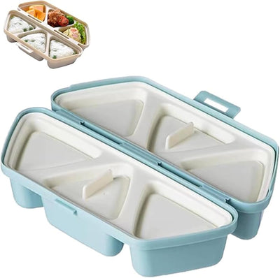 Juego de moldes Onigiri 6 en 1 para sushi antiadherente portátil