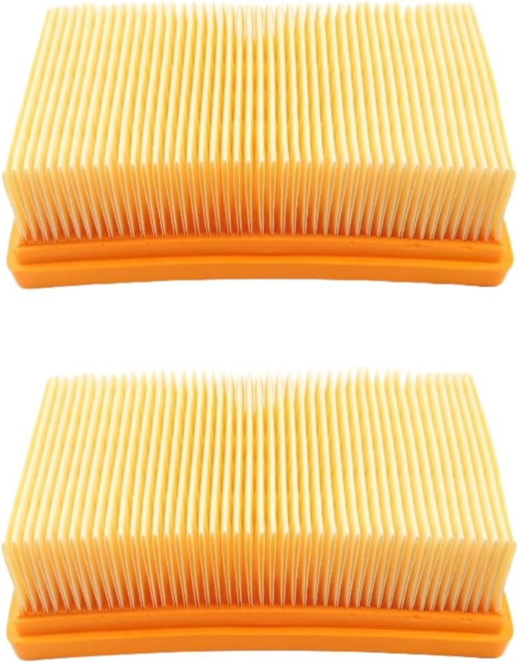 2 Filtros Planos Plisados Comp Karcher WD 4-7