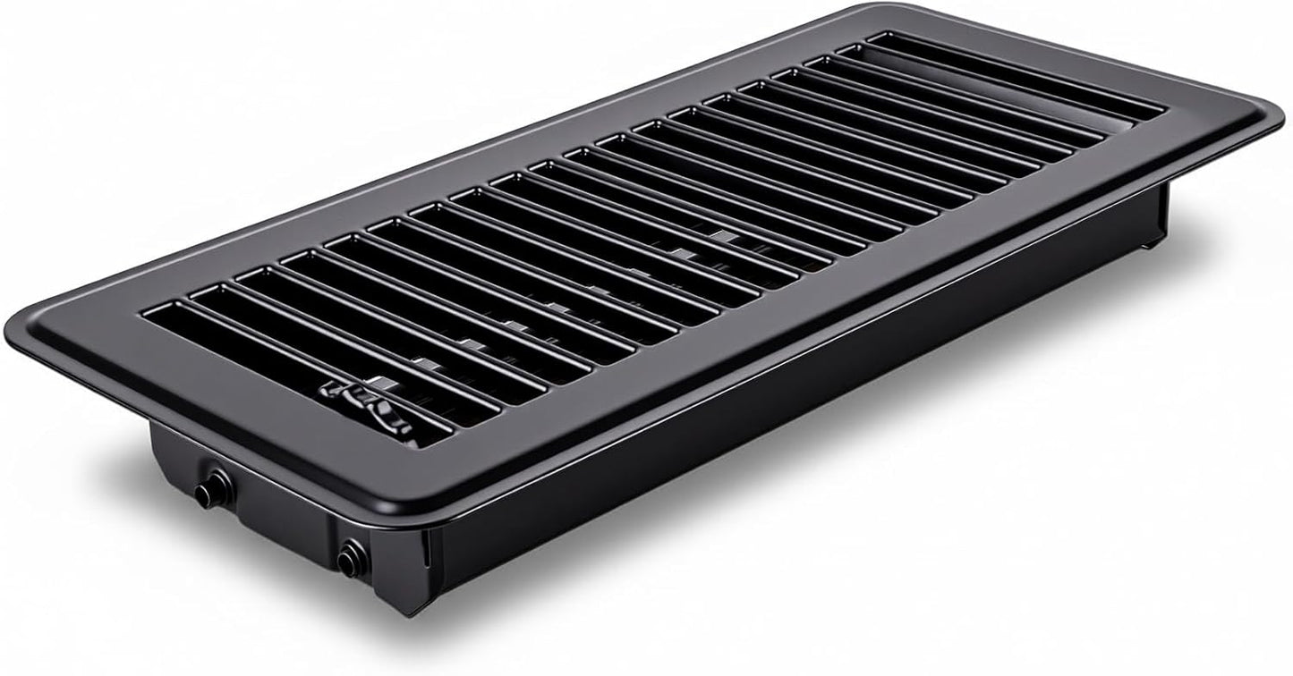 Cubierta rejilla ventilación suelo 4x10 acero resistente ajustable