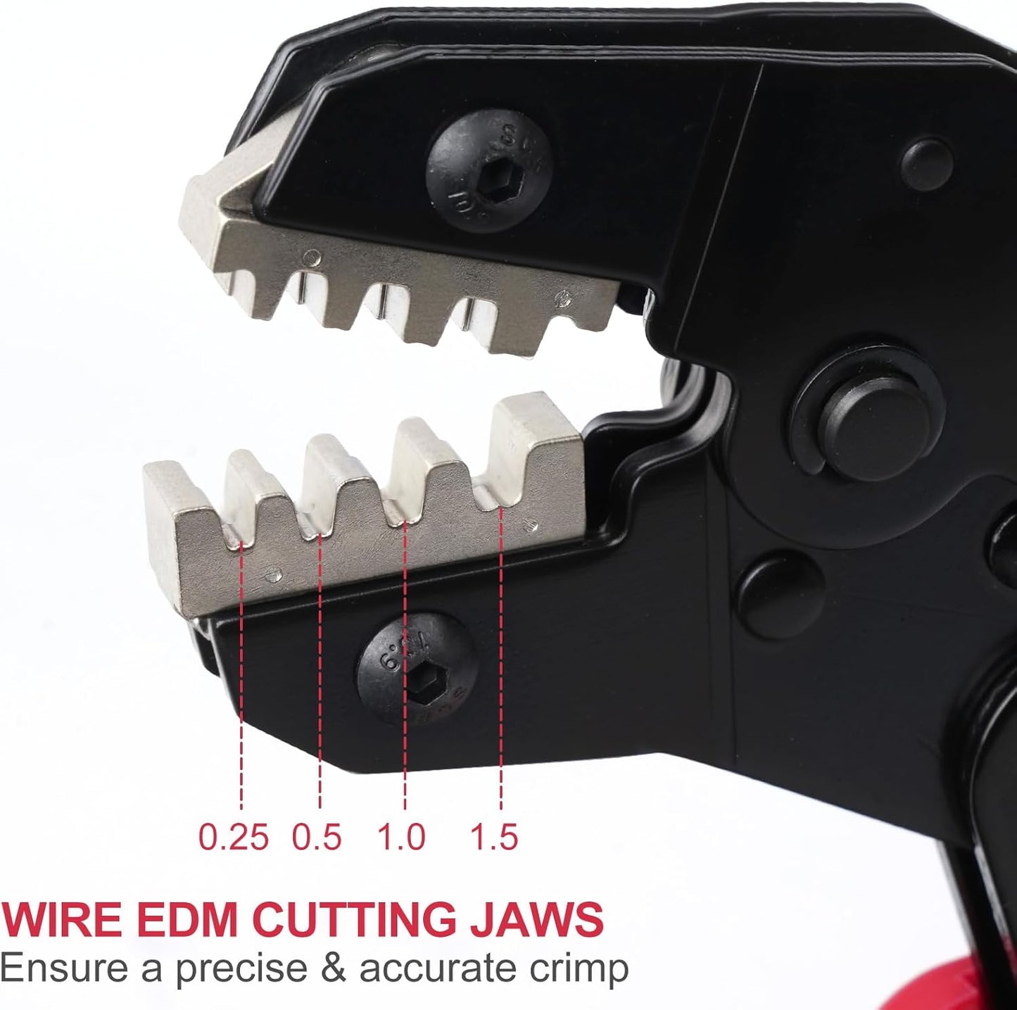 Herramienta de crimpado con ratchet SN-58B para conectores micro