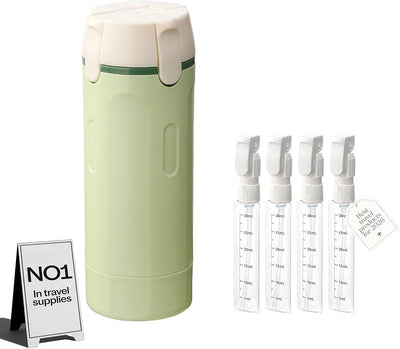 Botella dispensadora 4en1 para champú loción cremas