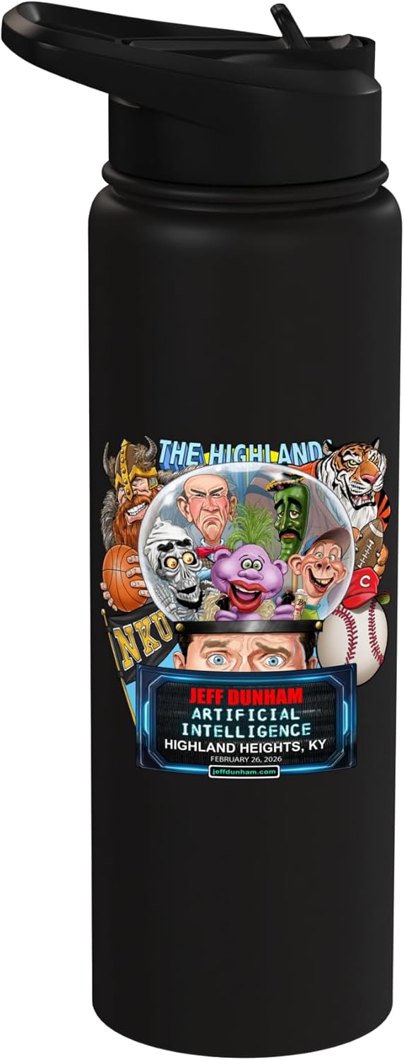 Botella agua acero inox aislada Highland Heights 2026