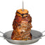 Soporte brocheta al pastor acero inox para horno