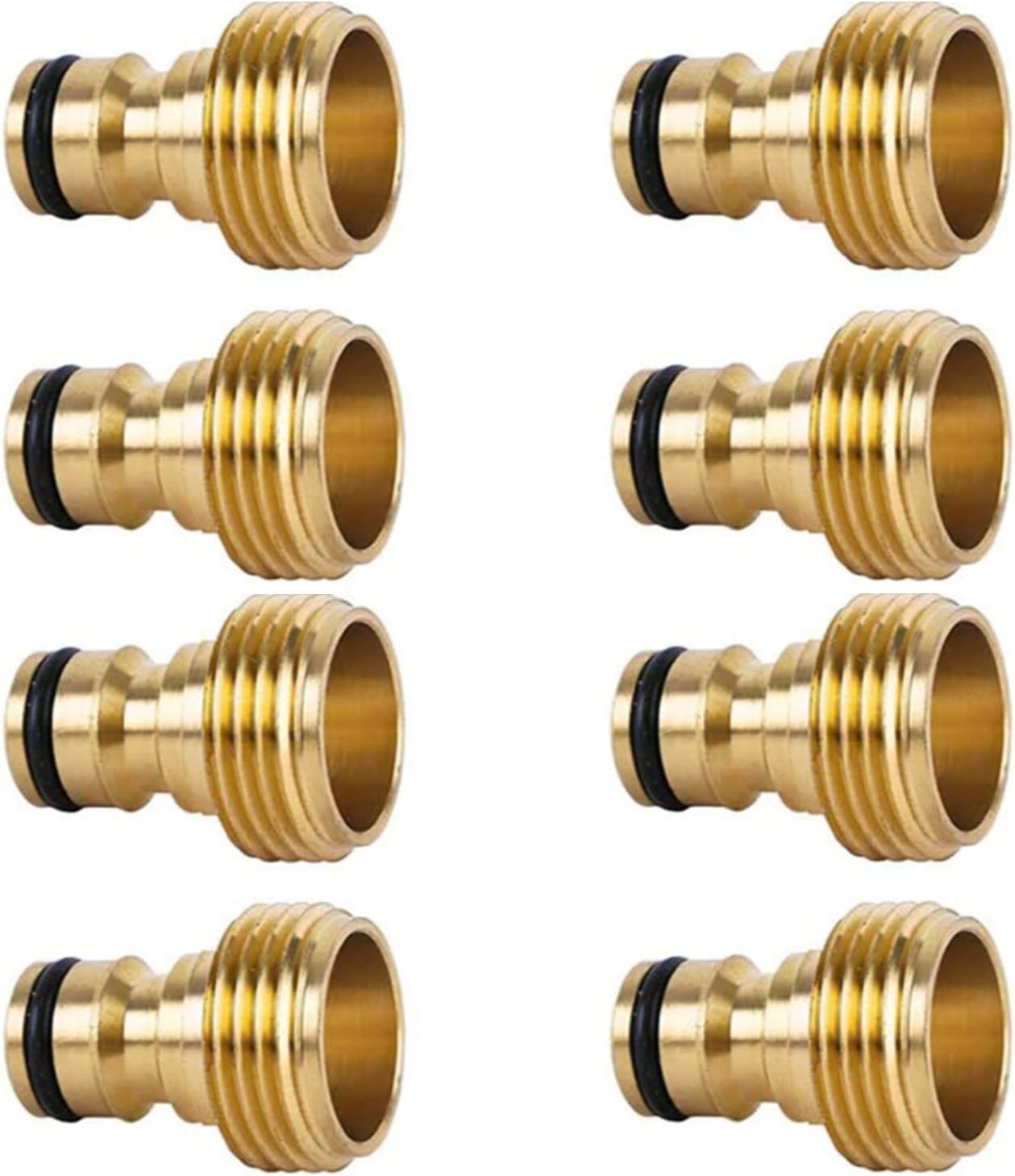 Manguera jardín conector rápido GHT 3/4pulg set 8