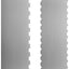 Raspadores de acero inoxidable para tartas 8.6 pulgadas doble cara