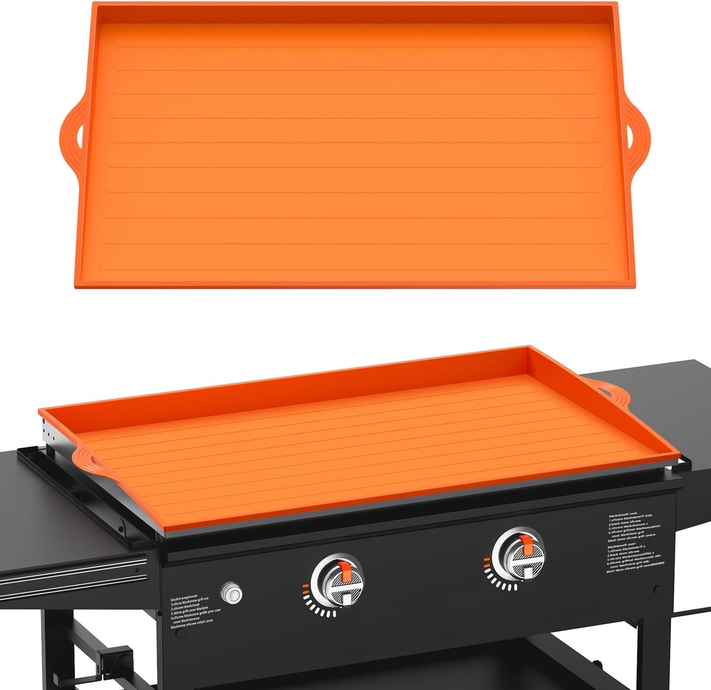 Funda silicona parrilla Blackstone 28pulg cubierta borde completo