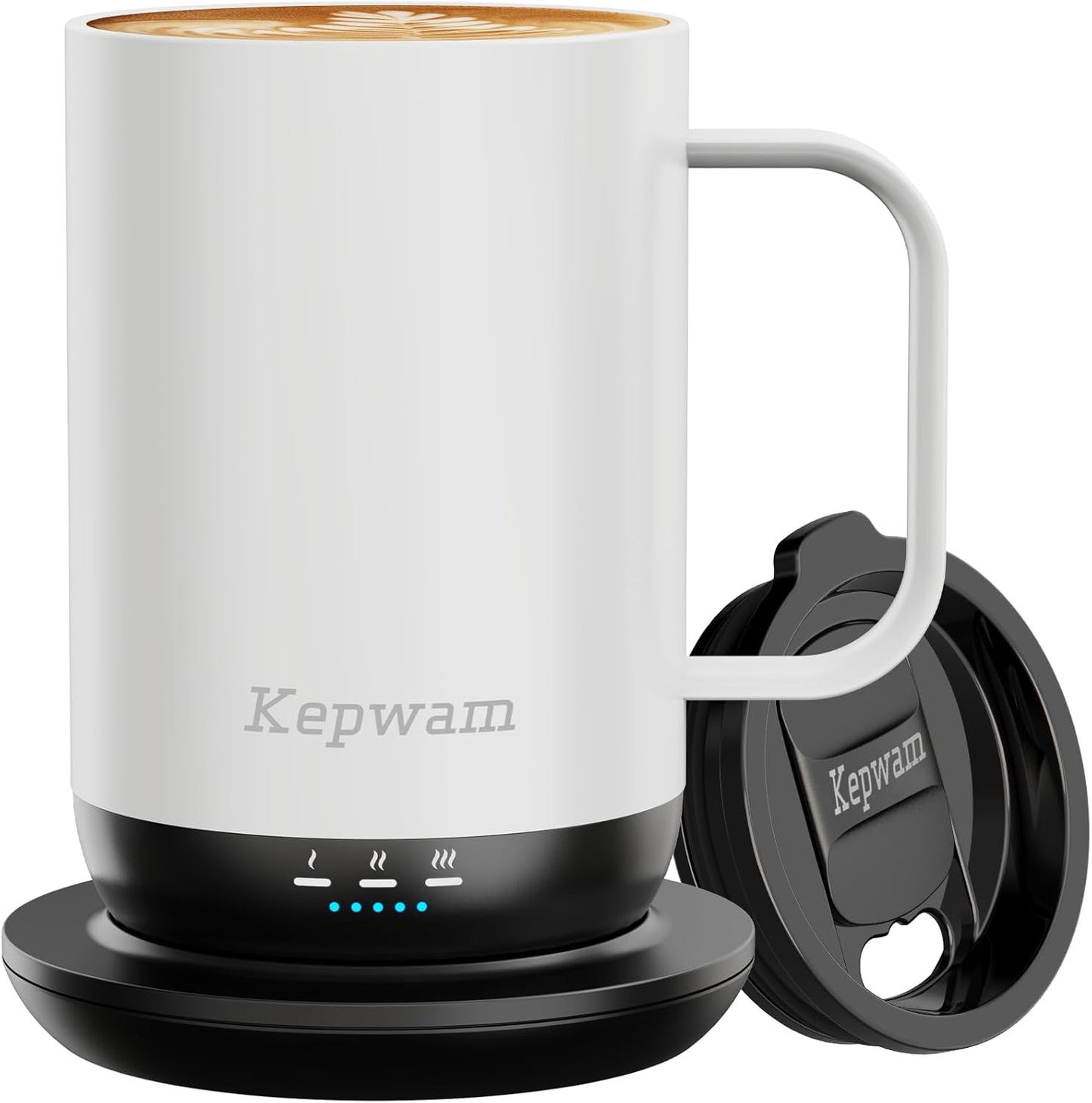 Taza café autocalentable T1 16oz con control app