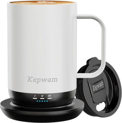 Taza café autocalentable T1 16oz con control app