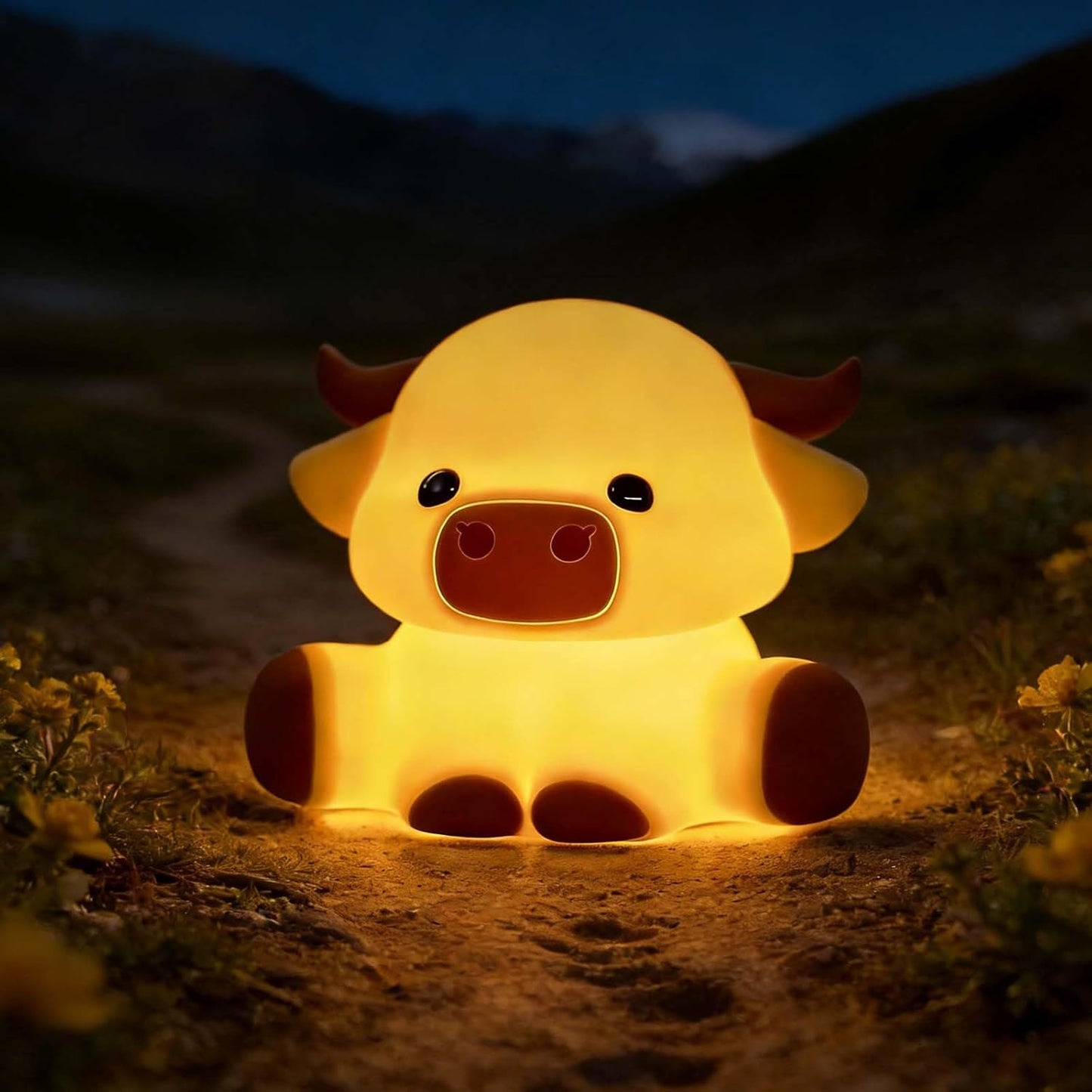 Luz Nocturna Niños Control Táctil Recargable Regulable