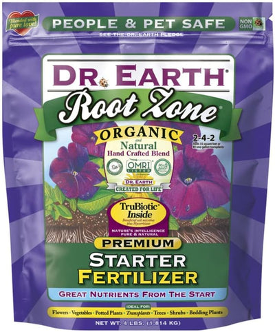 Fertilizante orgánico Earth 701P 4lb para plantas
