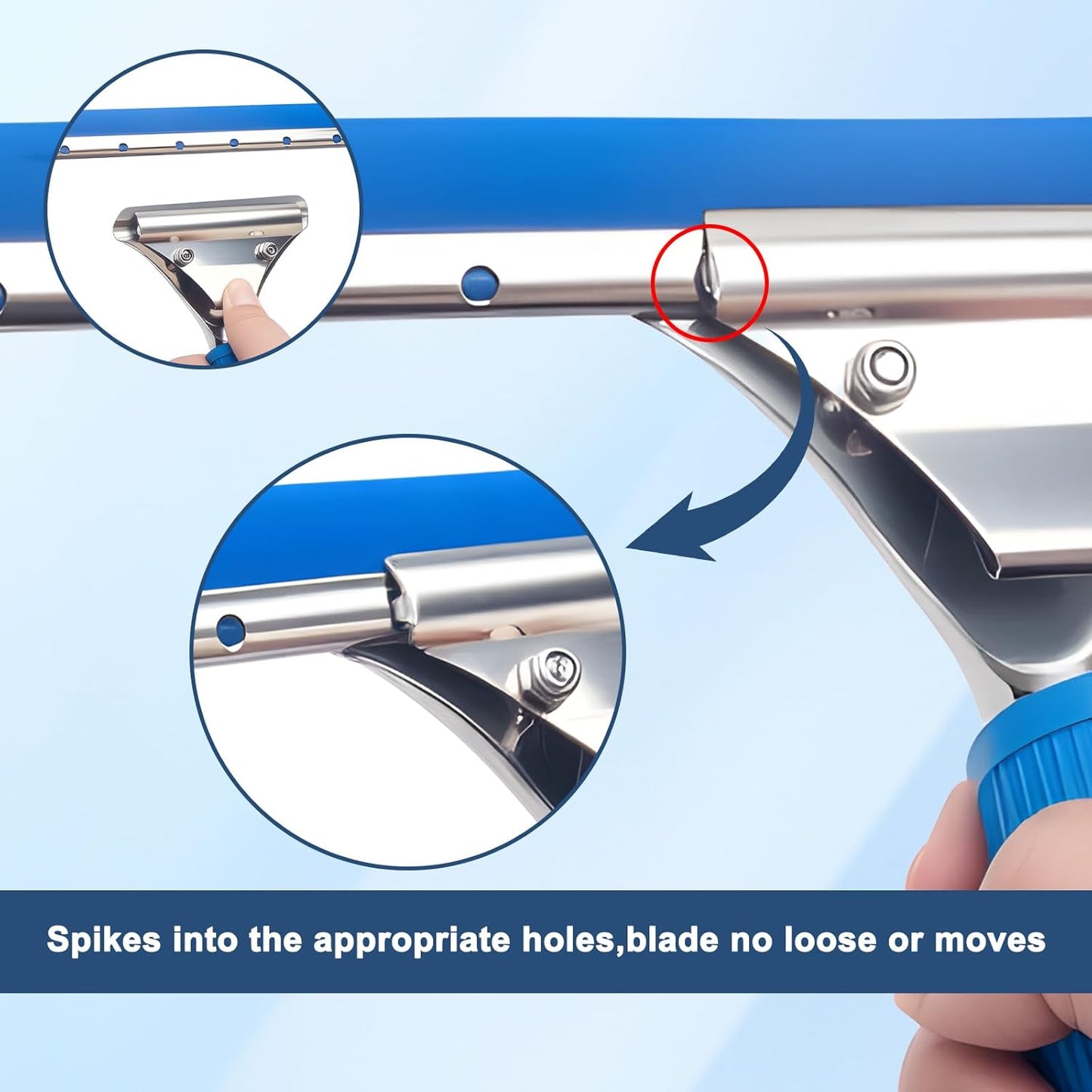 Kit limpieza ventanas escobilla goma 14pulg microfibra 15pulg