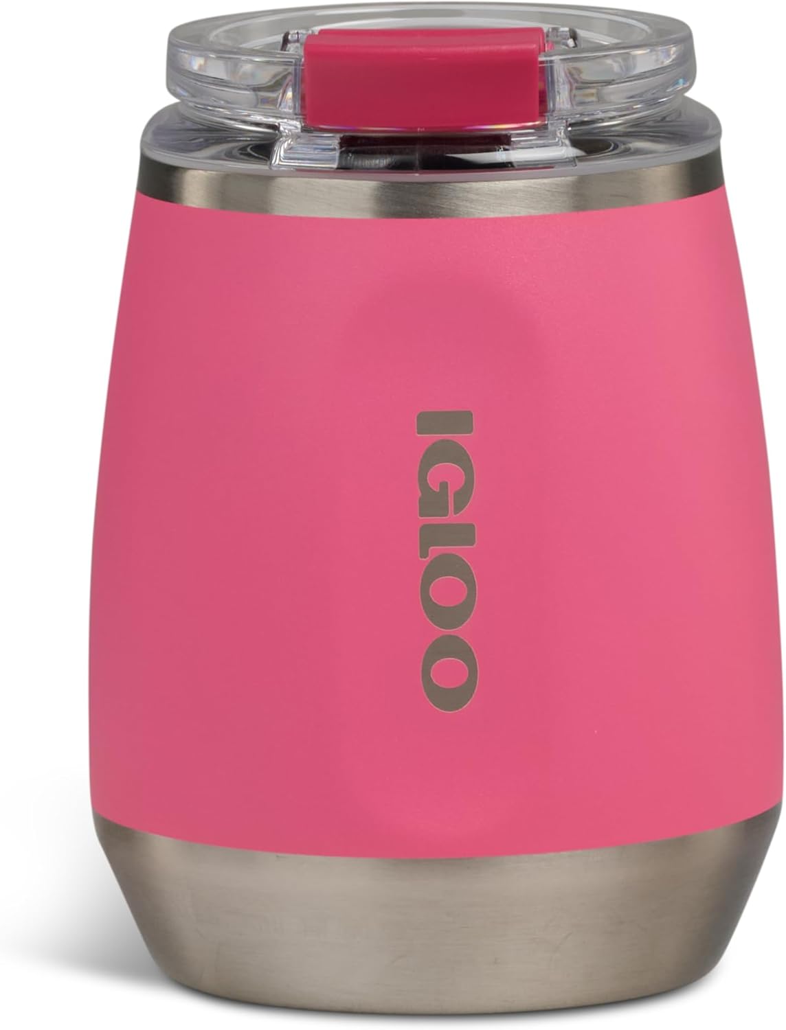 Vaso de vino Igloo acero inoxidable rosa