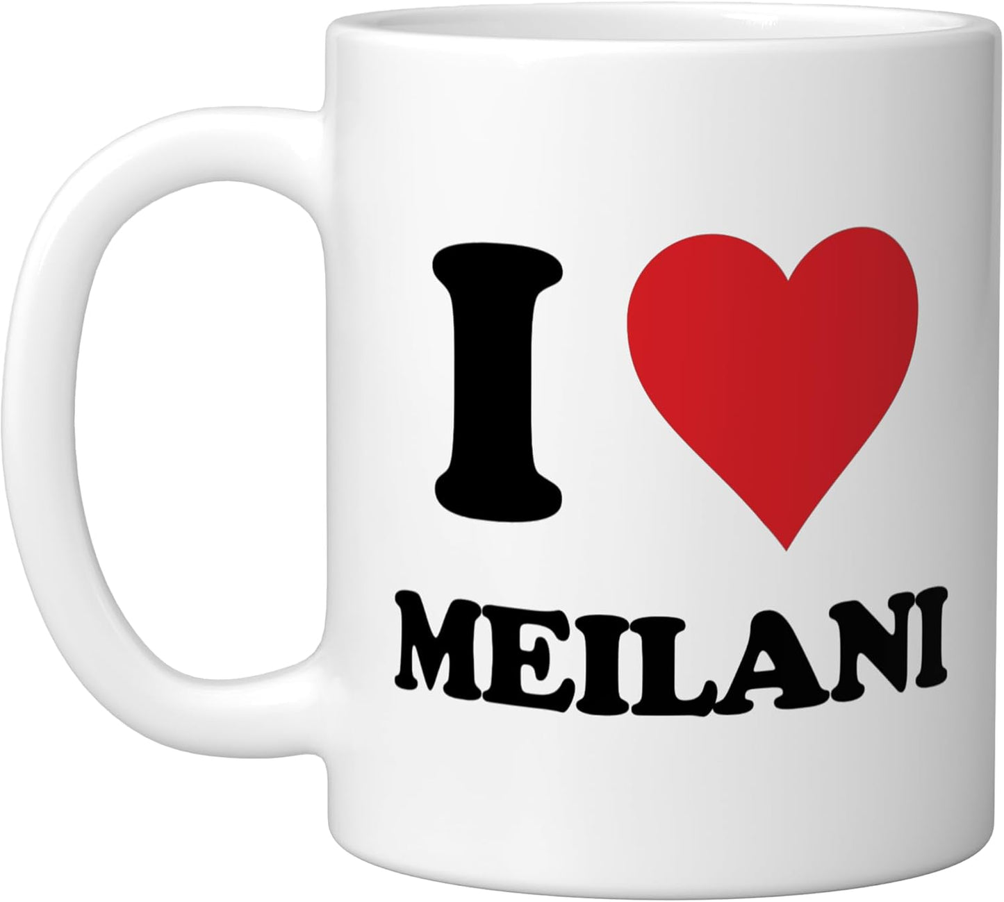 Taza Cerámica Personalizada con Nombre Blanco
