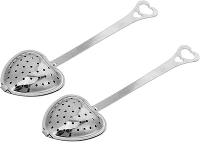 Cucharas para infusora de té de acero inoxidable con filtro difusor
