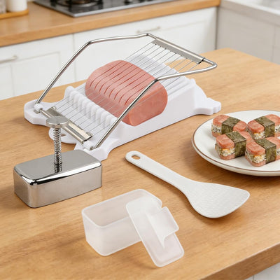 Kit molde prensa onigiri acero inoxidable para hogar y bricolaje