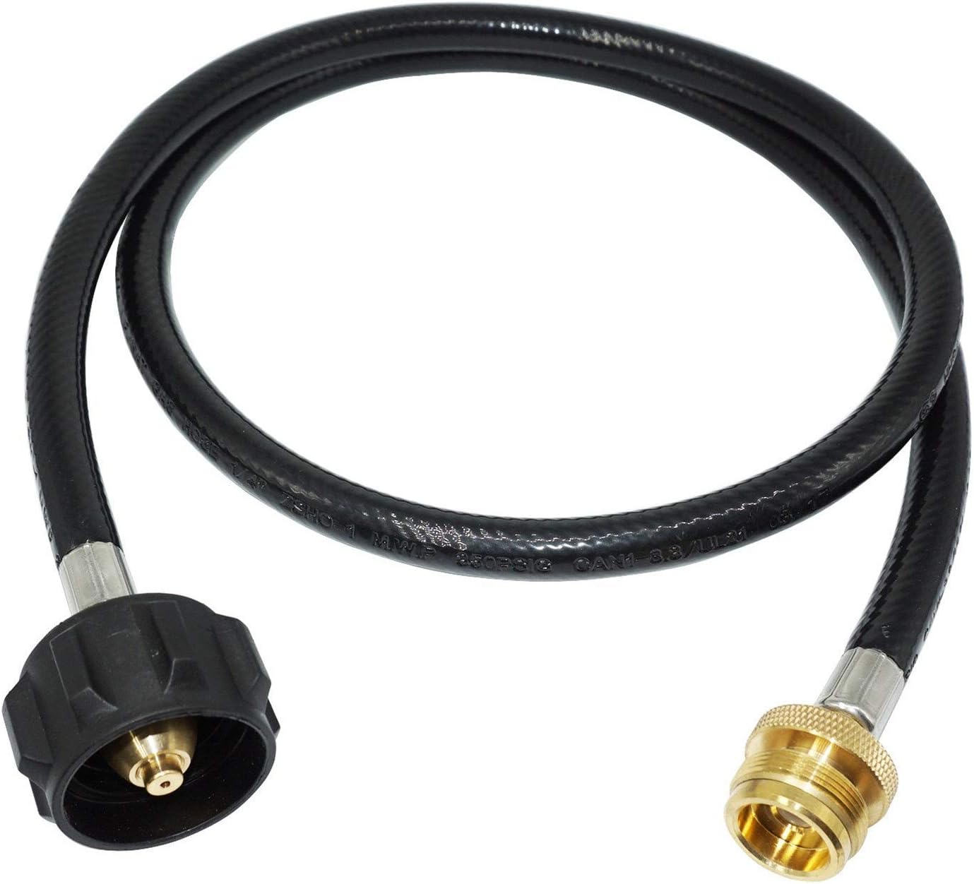 Adaptador tanque propano manguera CSA tipo QCC1
