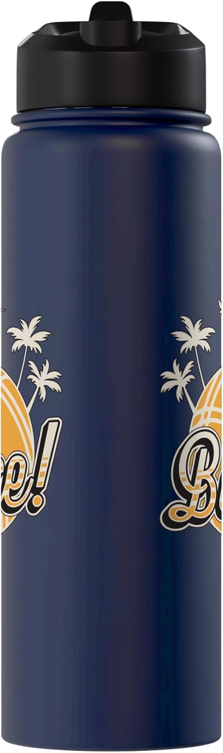 Botella de agua acero inoxidable bocce boules deporte petanque
