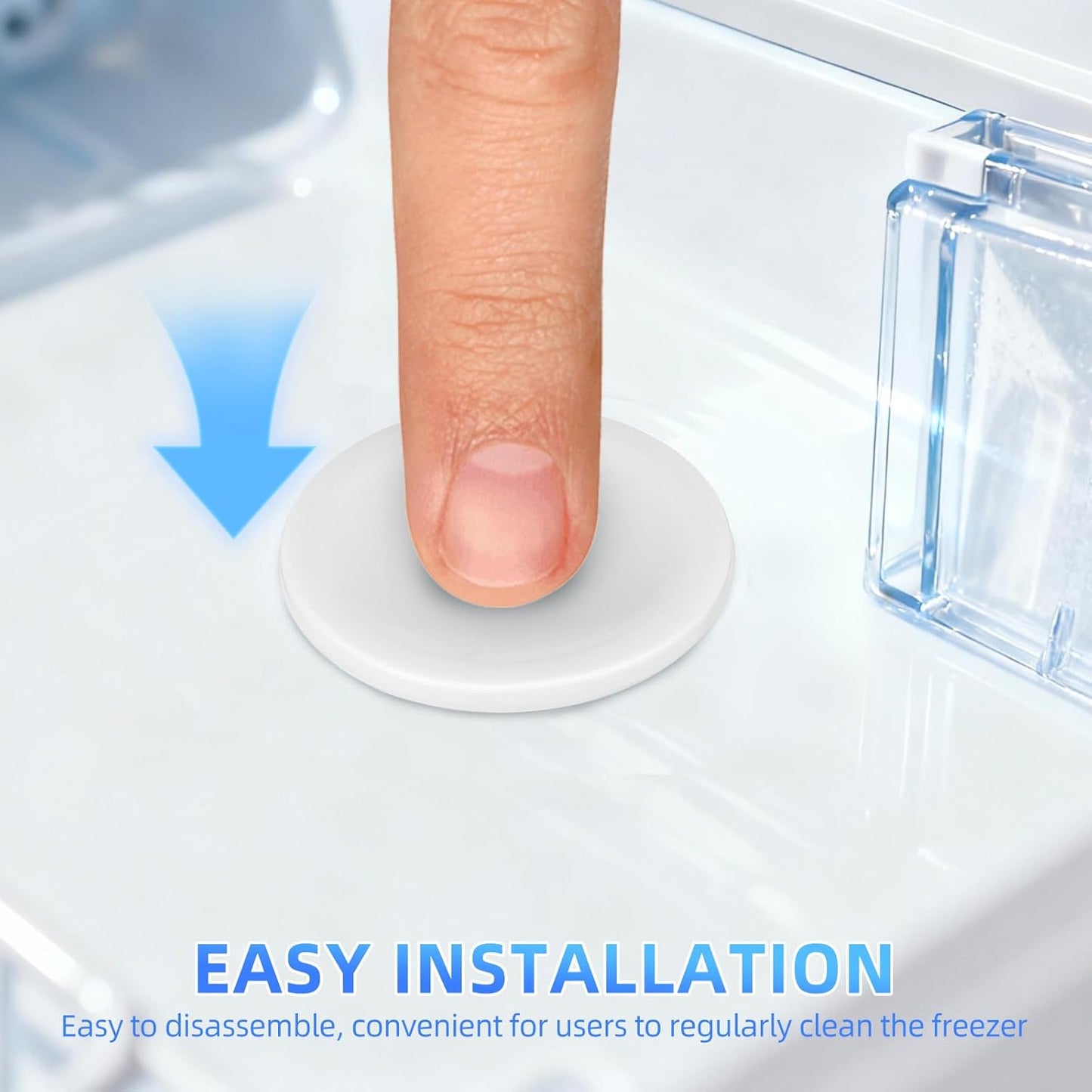 Tapones drenaje congelador goma universal para refrigerador