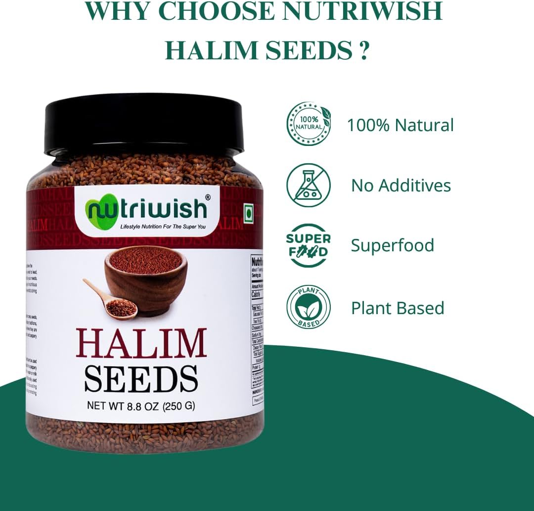 Semillas Halim 250g para ensaladas, sopas y batidos