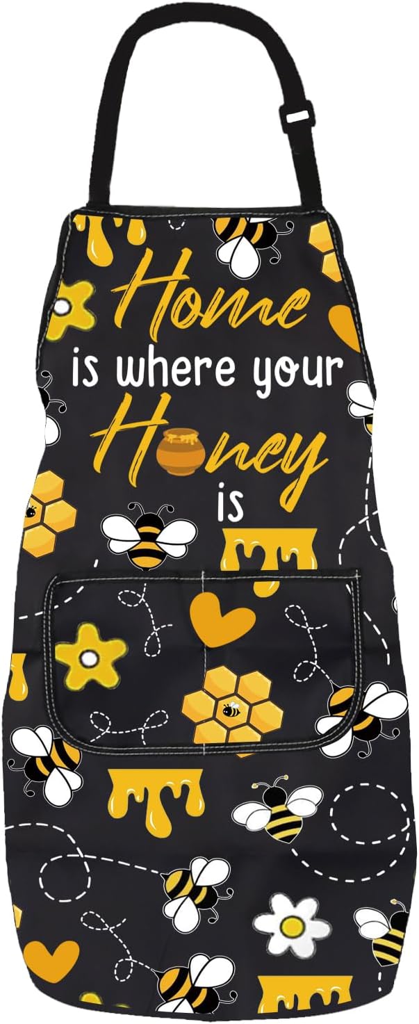 Delantal cocina con bolsillo Bumble Bee