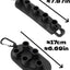 Soporte boquilla lavadora 3 pzas con clip colgante