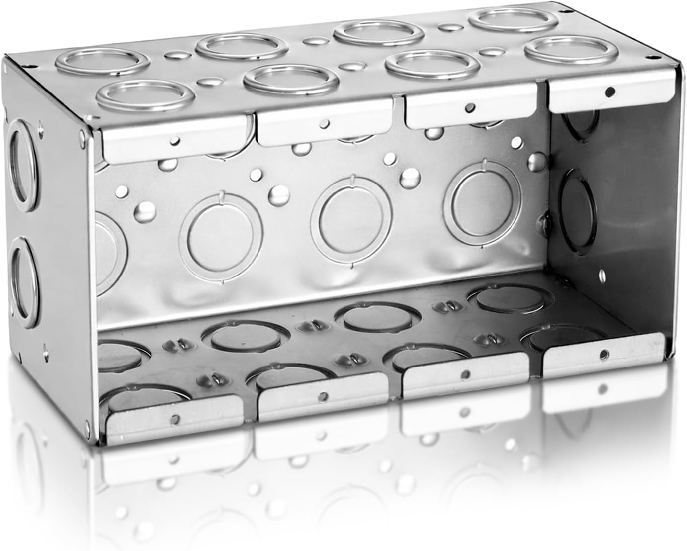 Caja eléctrica metal 4 cuadrillas interruptor multidispositivo