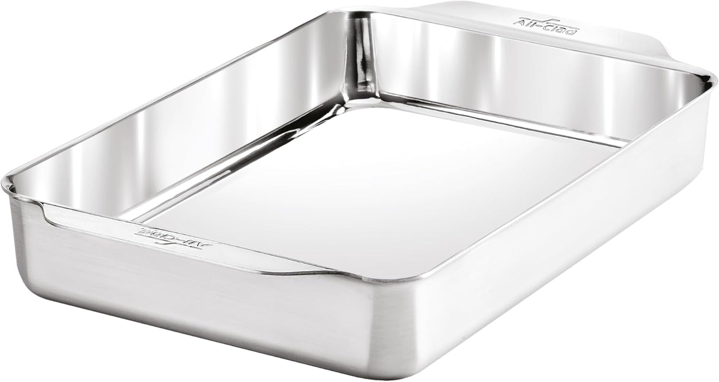Bandeja Hornear Acero Inox 9x13pulg