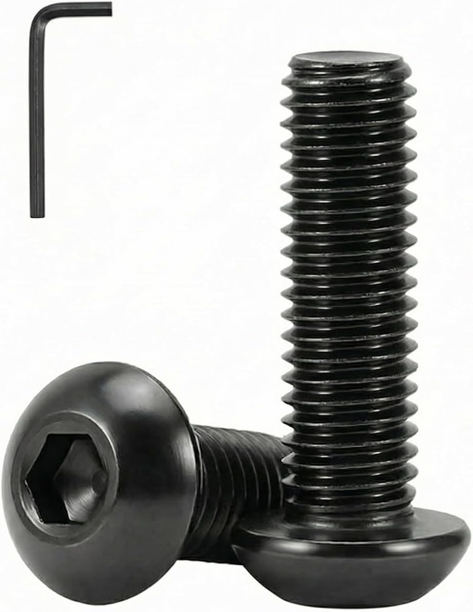 Tornillos hex M3 x 0.394pulg set 50 acero inox 304
