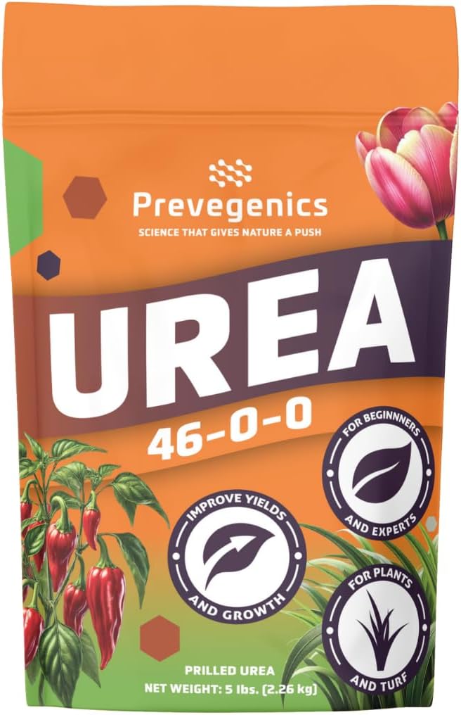 Fertilizante urea 46-0-0 5lb para árboles y césped