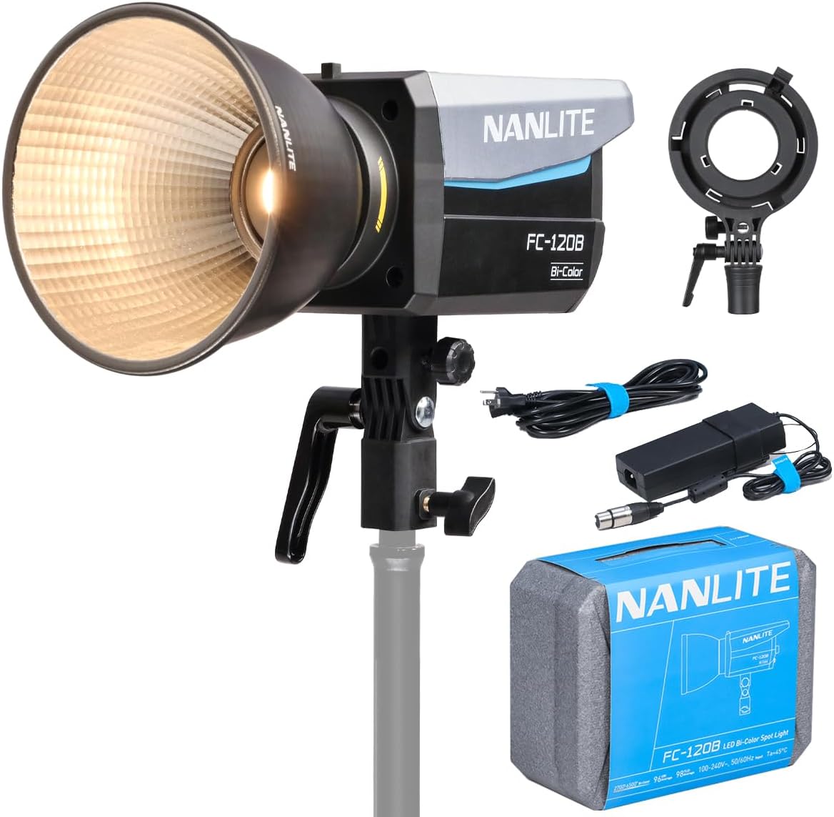 Luz LED estudio video Bowens FC-120B 145W