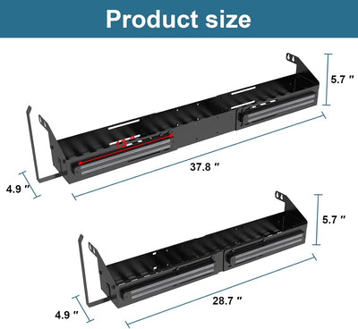 Organiz. parrilla frontal ajustable Blackstone 28-36pulg