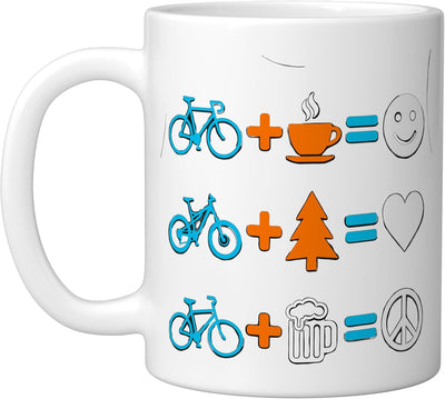 Taza Cerámica Ciclismo Día Mundial Bicicleta