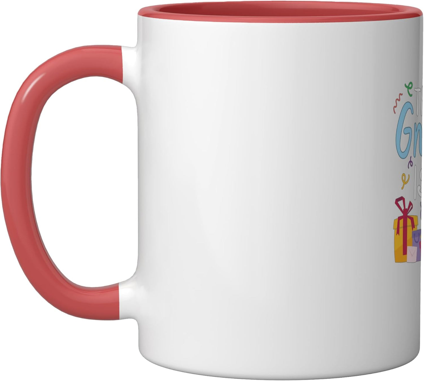 Taza Cerámica Niño 2 Años Rojo Blanco