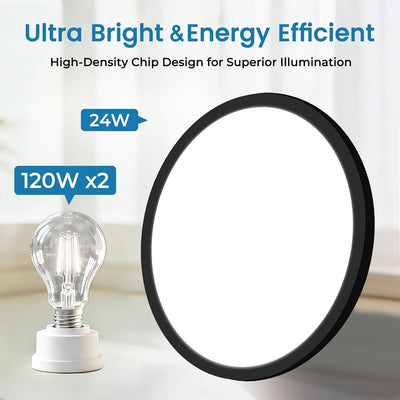 Lámpara LED ajustable 12pulg 2700K-6500K para pasillo y armario