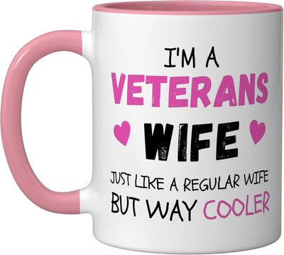 Taza Cerámica Rosa/Blanca