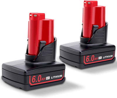 Pack 2 Baterías 12V Comp Milwauke 48-11-2401