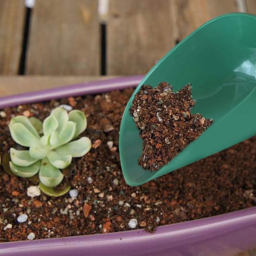 Pala de jardín plástica colgante para suelo y compost