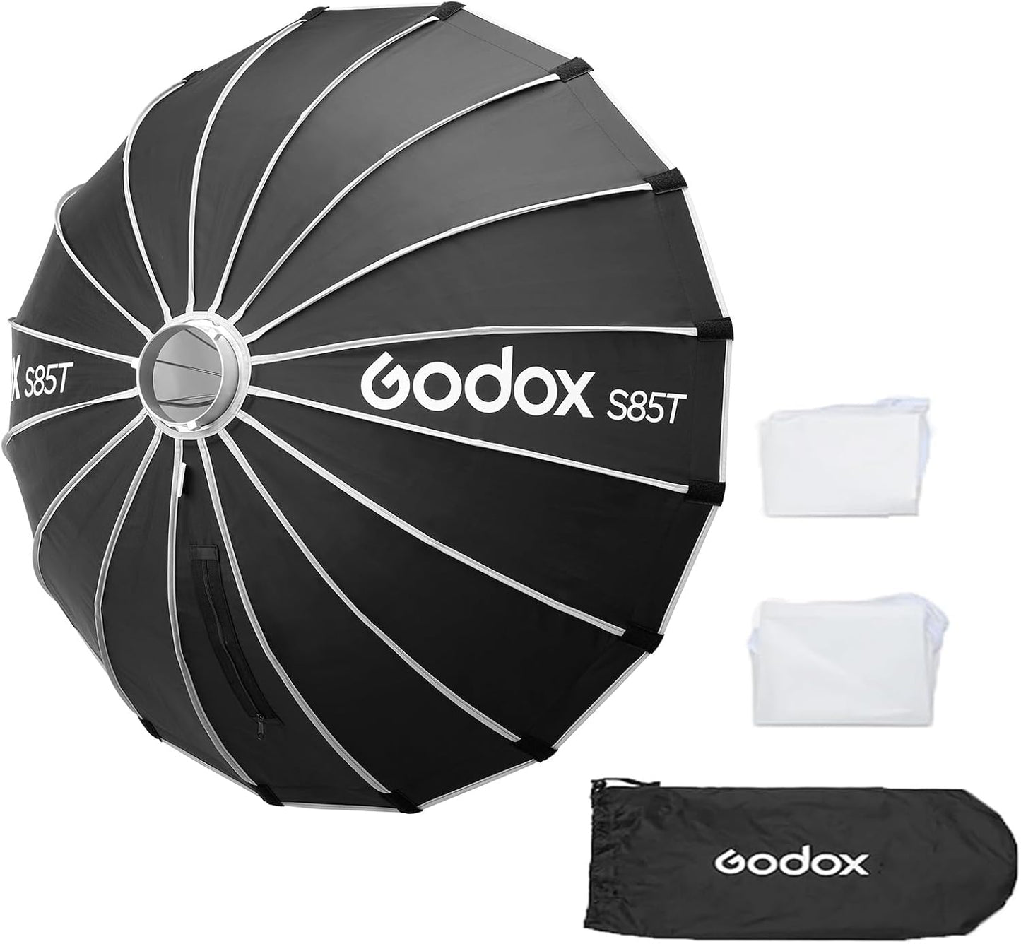 Softbox S85T 85cm Paraguas Rapida Luz LED Flash