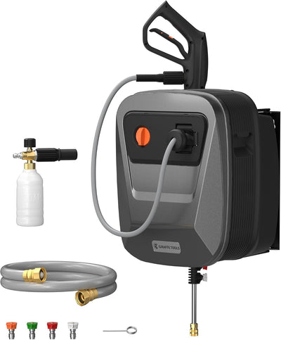Lavadora presión G20 2500PSI 65pulg pared 4 boquillas gris