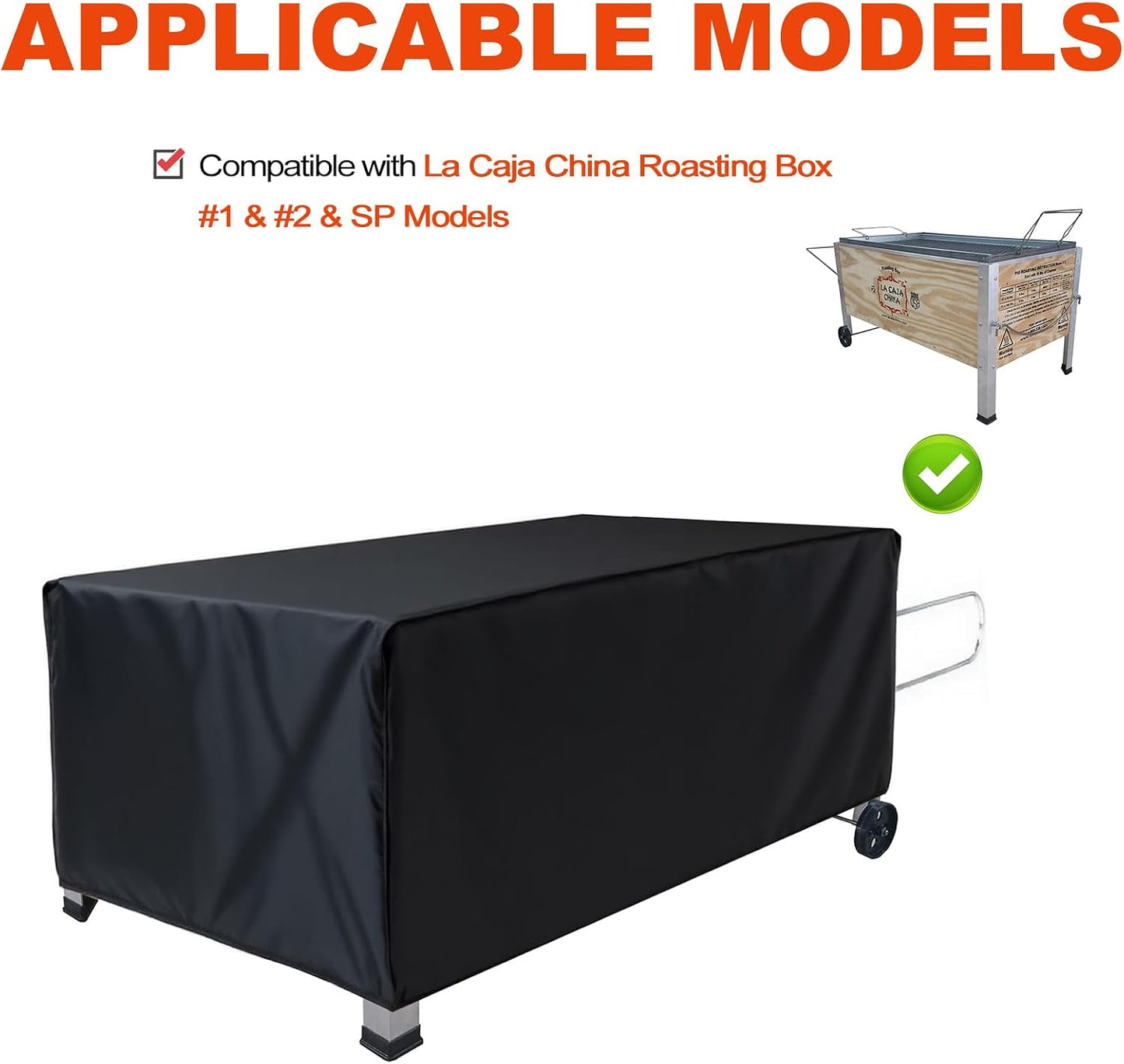Funda caja asado porcelana Oxford 600D impermeable