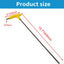Set llaves allen acero aleado 5mm brazo largo 15.7pulg