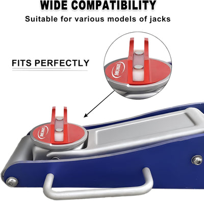 Almohadilla magnética aluminio adaptador riel soldadura rojo