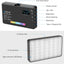 Panel luz LED RGB portátil 0-360 con zapata 1/4