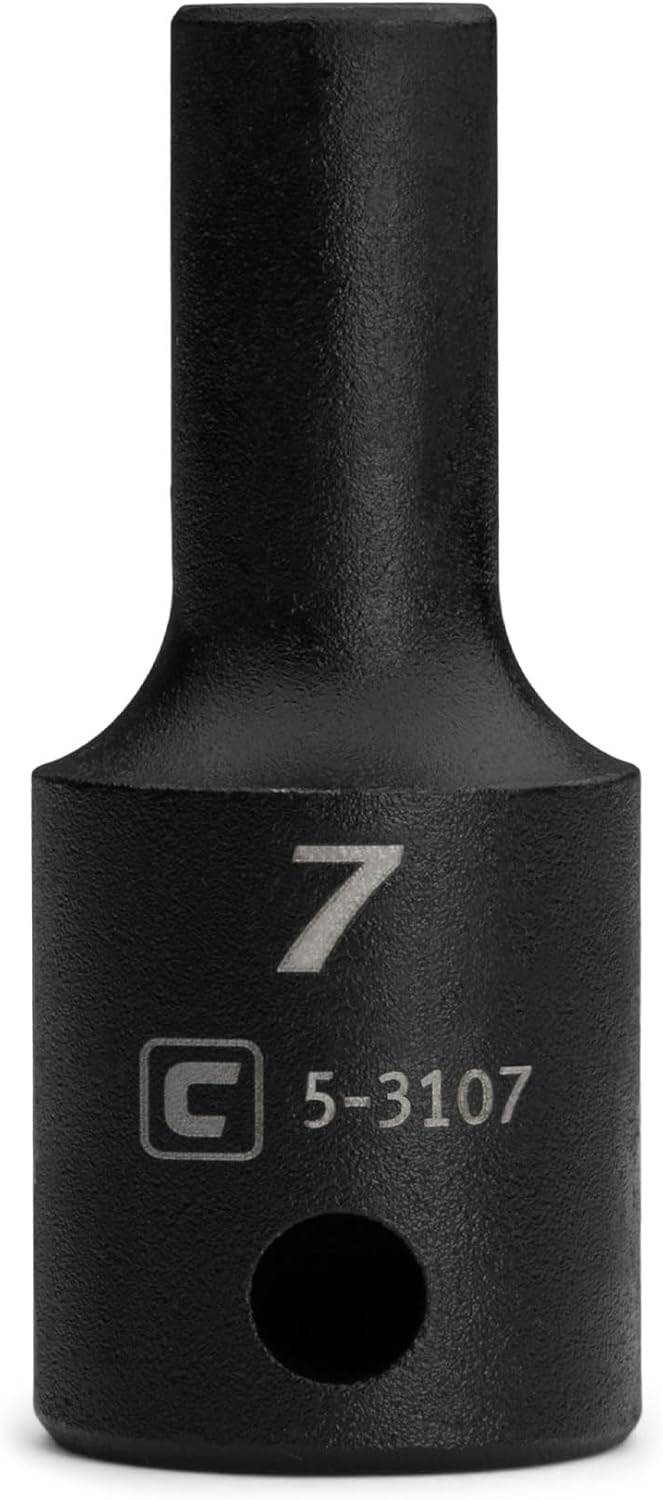Enchufe impacto semiprofundo 0.276pulg 3/8pulg
