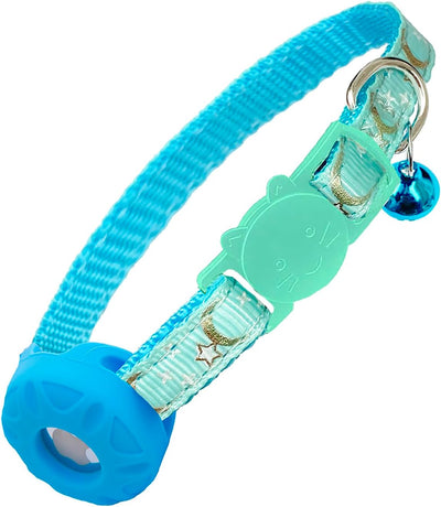 Collar gato con soporte Airtag GPS campana ligero