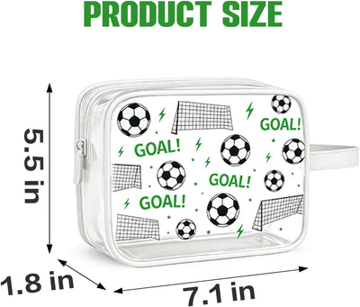 12 Bolsas PVC Transparente con Cremallera para Golosinas