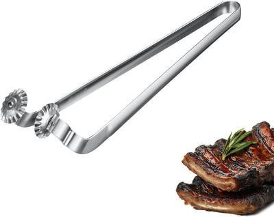 Pinzas acero inox 14pulg para barbacoa y cocina