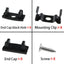 Pack 16 clips metal LED canal con tapas y difusores U