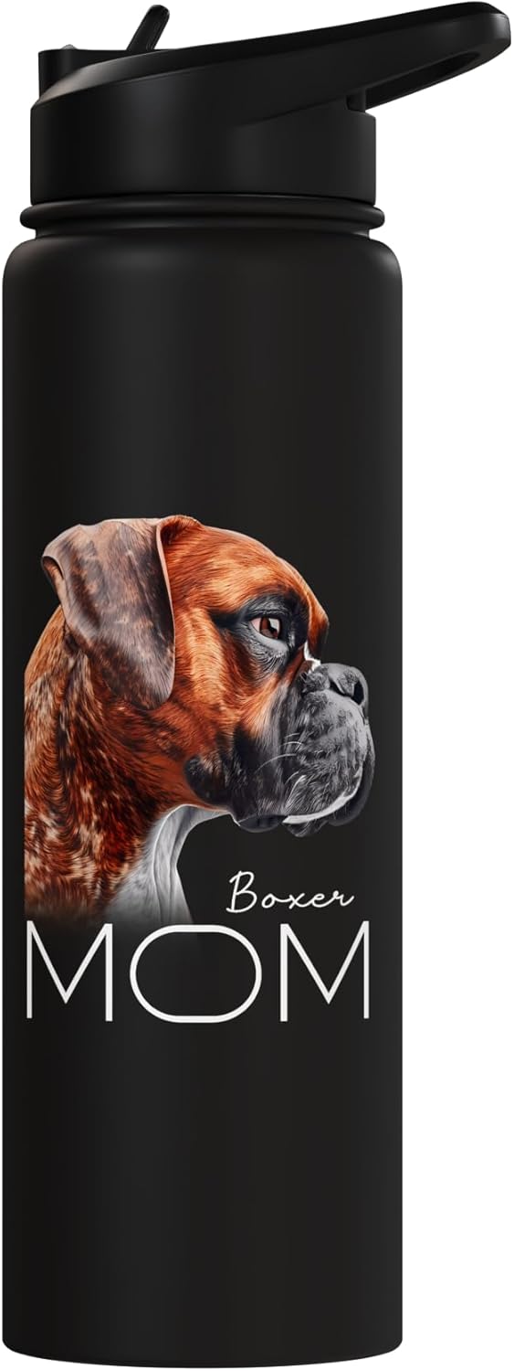 Botella de agua aislada para perros de acero inoxidable