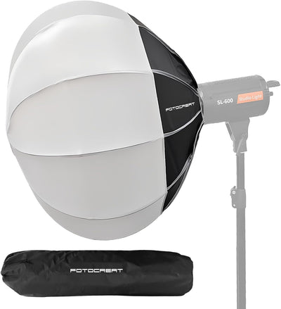 Linterna Softbox 65cm ajuste rápido difusor 360° montaje Bowens